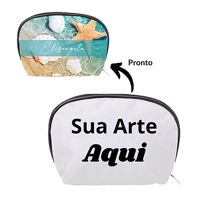 Necessaire Personalizada - Sua Arte/Logo Aqui