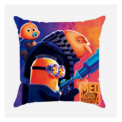 Almofada quadrada Personalizada - Filme Meu Malvado Favorito 4
