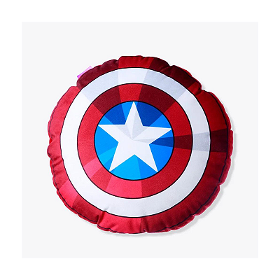 Almofada 3d - Escudo Capitão América/ Dia dos Pais