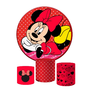Kit Veste Facil Festa - Minnie Red