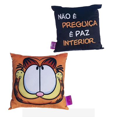 Almofada - Garfield Não é preguiça