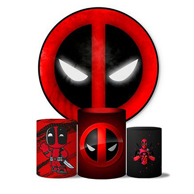 Kit Veste Facil Festa - Deadpool
