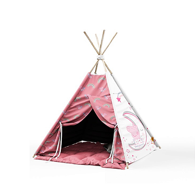 Cabaninha/tenda/toca Infantil Para Festa do Pijama Peppa Pig Good Night