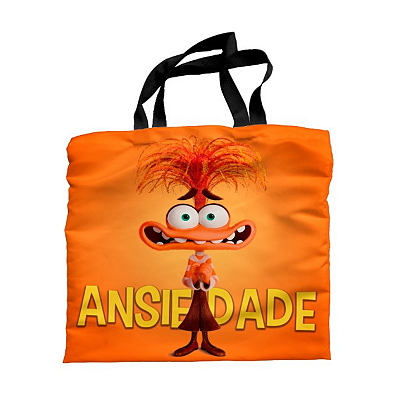 Bolsa Ecobag Divertidamente 2 Ansiedade