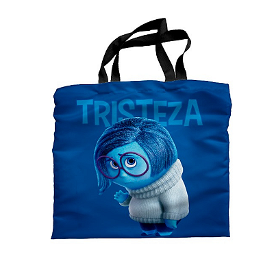 Bolsa Ecobag Divertidamente Tristeza