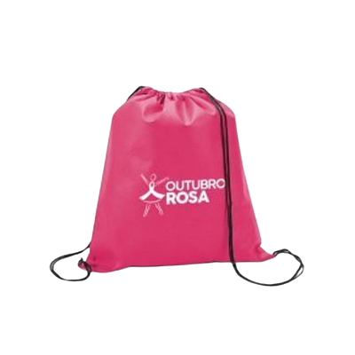 Sacochila personalizada - Outubro rosa 2