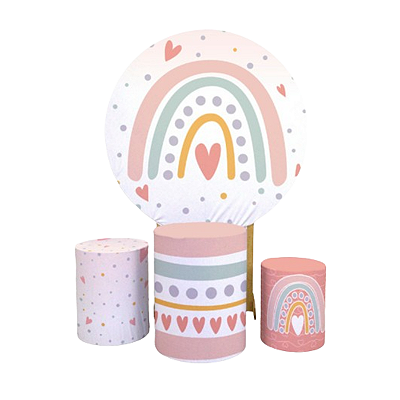 Kit Veste Facil Festa -  Arco íris Candy Boho