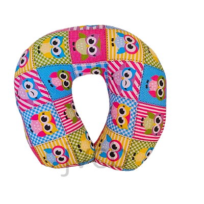 Almofada Para Pescoço Travesseiro Infantil Corujinha