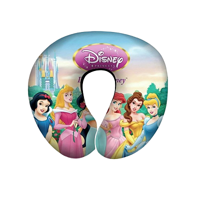 Almofada Para Pescoço Travesseiro infantil Princesas