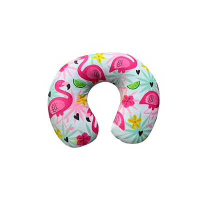 Almofada Para Pescoço Travesseiro infantil Flamingo