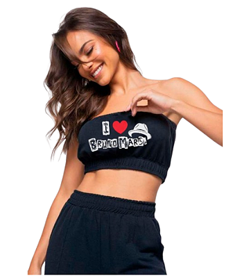 Top Cropped Tomara Que Caia Show Bruno Mars 2024