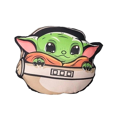 Almofada 3d - Bebê Yoda - Star Wars
