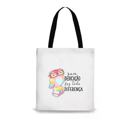 Bolsa Ecobag Dia dos Professores dedicação