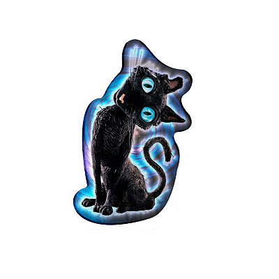 Almofada 3d - Gato Coraline