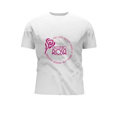 Camiseta/blusa Outubro rosa 2024