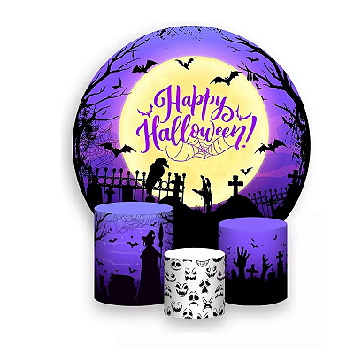 Kit Veste Facil Festa -  Halloween Cemitério 2