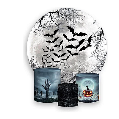 Kit Veste Facil Festa -  Halloween Morcegos