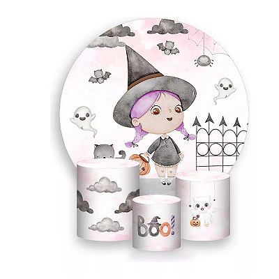 Kit Veste Facil Festa -  Halloween Boo Cute