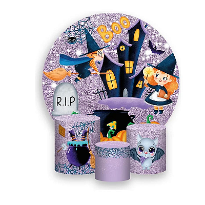 Kit Veste Facil Festa -  Halloween Castelo Cute