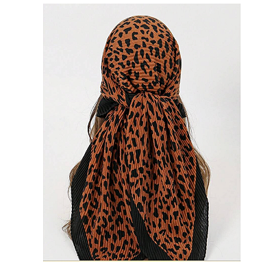 Lenço Touch Onça terracota