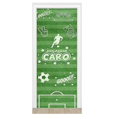Capa De Porta Decorativo Tecido 0,85x2,10m - Pet