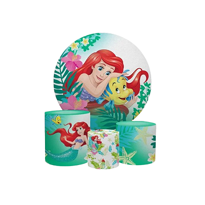 Kit Veste Facil Festa - Princesa Ariel