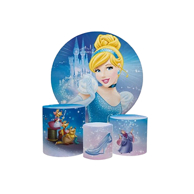 Kit Veste Facil Festa - Cinderela