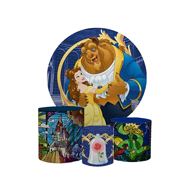 Kit Veste Facil Festa - A bela e a fera