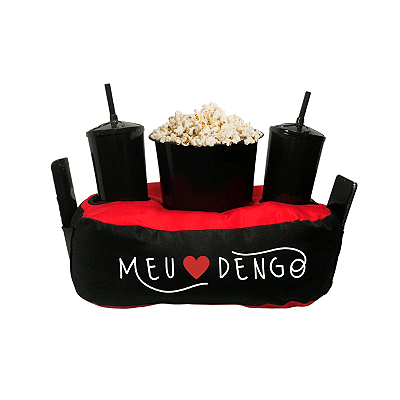 Almofada Porta Pipoca Casal - Meu dengo Promoção