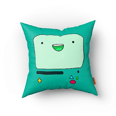 Capa de Almofada Decorativa Hora da aventura Verde promoção