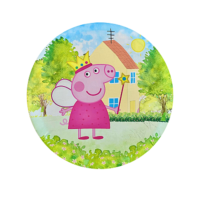 Painel Redondo Peppa Pig Promoção