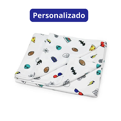 Mantinha/Cobertor Para cabaninha infantil - Personalizado