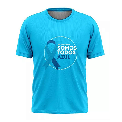 Camiseta/blusa Novembro azul 2024