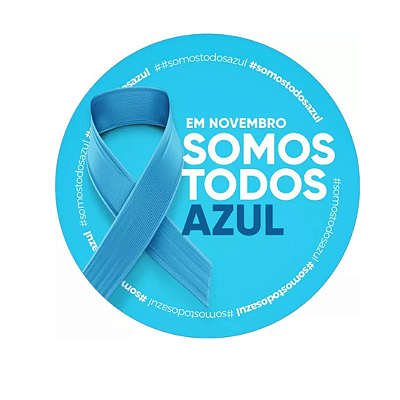 Painel Redondo Veste Fácil Novembro azul