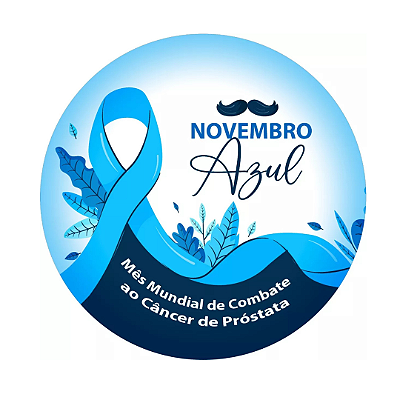 Painel Redondo Veste Fácil Novembro azul 2024