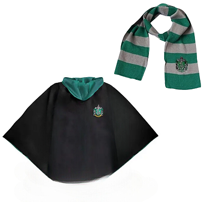 Fantasia Harry Potter - infantil - Sonserina