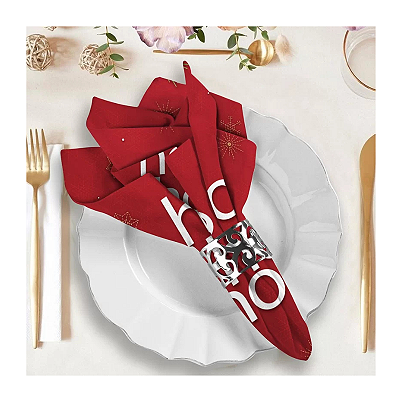 Guardanapos Para Mesa Posta - Natal Hohoho