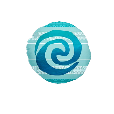 Almofada Cheia Redonda - O filme Moana 2 coração de TeFiti