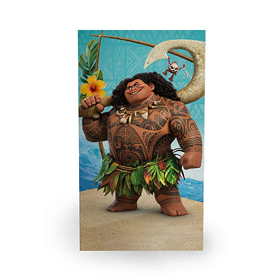 Painel Retangular Decorativo - Maui e Moana 2