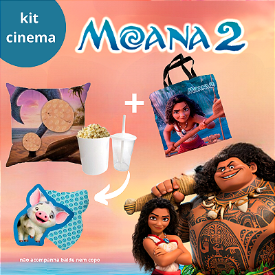 Kit Cinema 4 - Moana 2 o filme