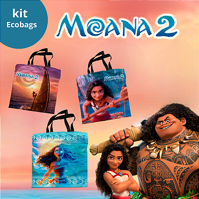 Kit Ecobag - Moana 2