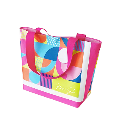 Bolsa Summer Light - Shapes pink