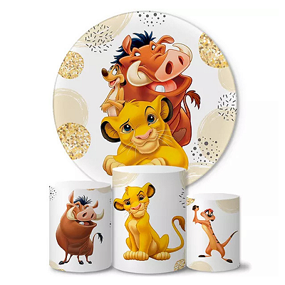 Kit Veste Facil Festa - O Rei Leão/ Simba