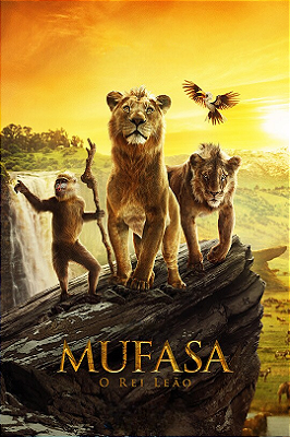 Painel Decorativo Vertical - O rei Leão/ Mufasa