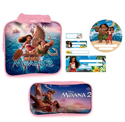 Kit Material Escolar - Moana 2 - Personalizado
