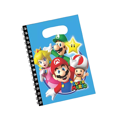 Adesivo de Caderno - Mario Brós 2