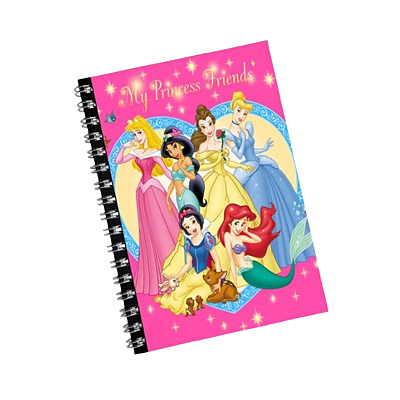 Adesivo de Caderno - Princesas 2