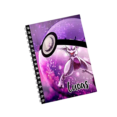 Adesivo de Caderno - Pokemon