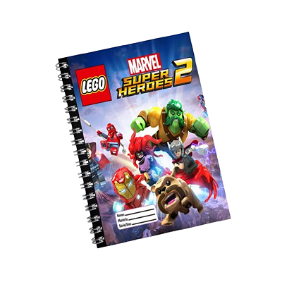 Adesivo de Caderno - Super Herdes 2