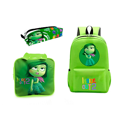 Kit Mochila Escolar - Divertidamente 2 Nojinho/Volta as Aulas 2025